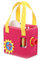 Hounyoln Tasche für Little Tikes Story Dream Machine Bücher, Filzstoff, kleine Krawatten, Projektor, Spielzeug, faltbare Tasche, tragbar (Rosarot)