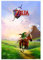 HACERR Poster The Legend of Zelda Ocarina of Time, Leinwand-Poster, Schlafzimmer, Dekoration, Landschaft, Büro, Raumdekoration, Geschenk, 20 x 30 cm