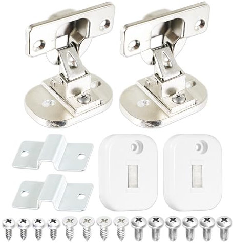 SPARES2GO Integrated Door Hinge Magnetic Fixing Kit for Caple WDI3301 WMI3000 WMI3001 WMI3006 WMI3007 Washing Machine (20 Pieces)