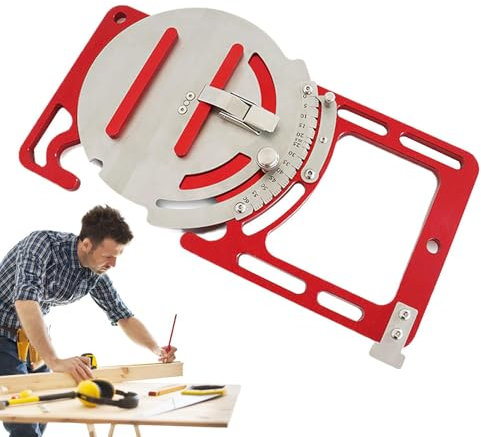 Guide Rail Square, Rail Saw Guide, Adjustable Right Angle, Table Bag Tool, Flexibletrack Woodworking Tool Saw Machine for Cabinets, Bookshelves, Beveled Panels
