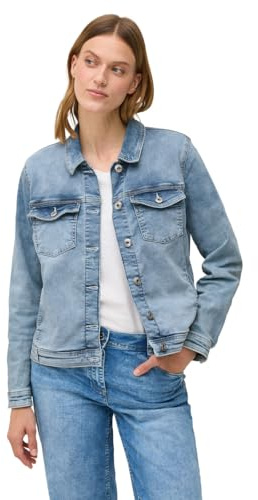 Cecil Damen Jeansjacke mit Knopfleiste