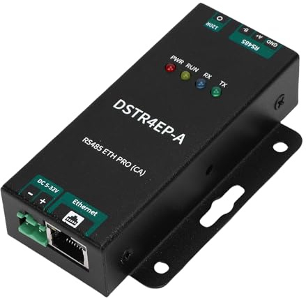 Jectse 485 ETH Pro Serial to Ethernet Converter, Bidirektionales Transparentes Transfermodul, Ethernet -Relay, Echtzeitdatenverarbeitung, POE -Portkommunikation
