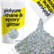Hemway Polyurethane & Epoxy Glitter - Silver Holographic Stars | Metallic Flake Sequins for Resin Crafts | Craft Supplies for Tumblers, Candles, Coasters, Glass & Floor Art Decoration | 500 g