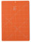 Schneideunterlage 30 x 45 cm cm/inch orange