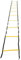 Scala Agilità Scaletta, 5m 10-Rung Speed Agility Ladder per Allenamento Calcio / Pallacanestro