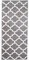 Carpeto Teppich Läufer Flur - Marokkanisches Teppichläufer – Kurzflor, Weich - für Wohnzimmer Schlafzimmer - ÖKO-TEX Zertifiziert - Furuvik Kollektion - Grau - 80 x 200 cm