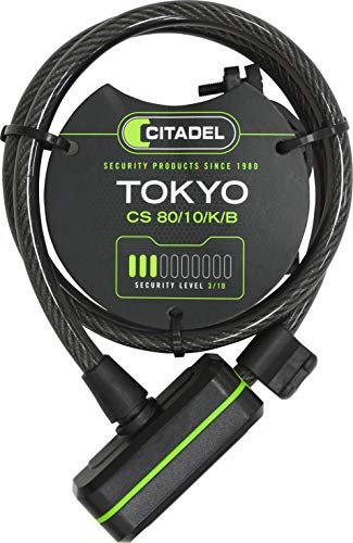 Citadel Cable flexible de 60 cms, Schwarz