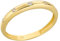 Ardeo Aurum Damenring aus 333 Gold Gelbgold mit Zirkonia im Brillant-Schliff Antragsring Verlobungsring
