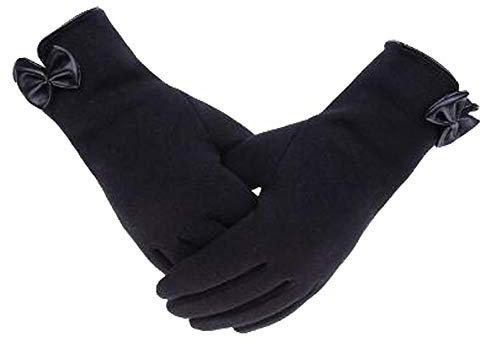 Femme Chaud Hiver Gants Tactiles Elégant Soirée Partie Gants Conducteurs Sports Cyclisme Velours Gants