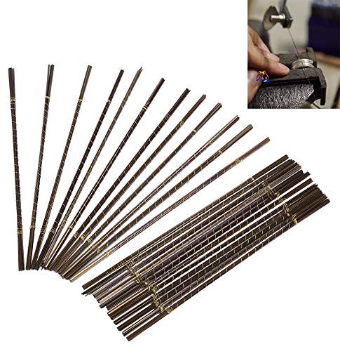 ZJchao 144 Stück High Carbon Steel Sägeblatt Klinge Schmuck Säge Schneidklingen Hochzähigkeit Säge Schneidklingen zum Sägen von Holz Kunststoff Schaum Weiche Metalle(# 1)