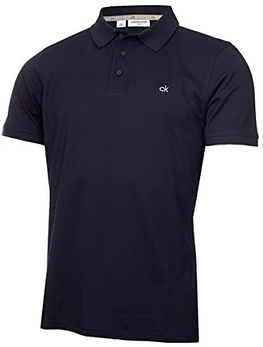 Calvin Klein Mens Planet Polo Shirt - Navy - XL
