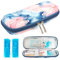 YOUSHARES Estuche Térmico Insulina Bolsa Refrigerada Viaje para Diabéticos con 2 Bolsas de Hielo - Bolsa para Insulina Estuche de Insulina Nevera Portatil Medicamentos (Quicksand Pink)