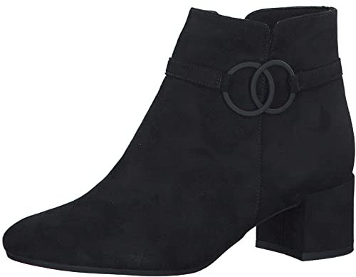Tamaris Femme Bottines, Dame Bottines,TOUCHit,Bottes,Bottes Courtes,Bottines,Hautes,Black,38 EU