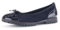 Gabor Damen Klassische Ballerinas, Frauen Flats,Sommerschuhe,Slipper,Ballerina-Schuhe,Ballett-Schuhe,flach,Atlantik (Cognac),37.5 EU / 4.5 UK