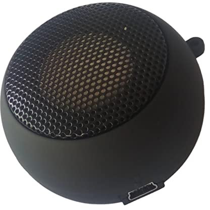 jojofuny Mini Portable Speaker USB Powered Rechargeable Audio Box 3.5mm Plug Compact Voice Box for Laptop Phone Speaker