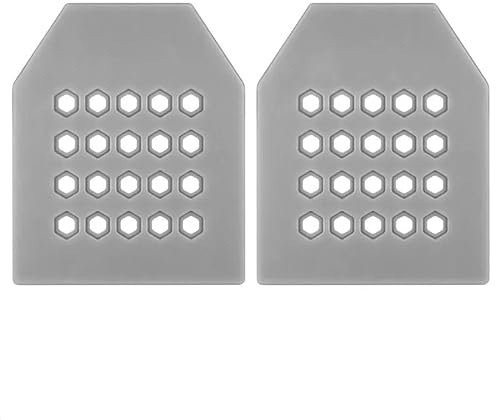 2PCS EVA Bulletproof Plate Lining Soft Shockproof Baffle Plate Cutable Tactical Vest Out Sports Plate Carrier Accessory Airsoft