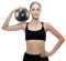 Slim Panda Gymnastikball Klein,23-25cm Pilates Ball mit Aufblasbarem Strohhalm,Soft Yoga Ball für Hause,Fitness,Balance Training