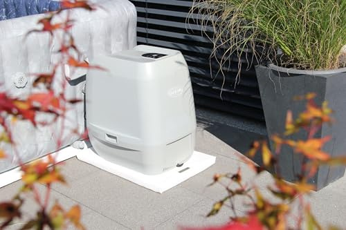 Premium PRO Design Energiespar Whirlpool Unterlage (4cm Dicke) - Thermoisolierung & Kälteschutz - Effiziente Isoliermatte für aufblasbare Whirlpools & Pools bis 270cm (60cm x 40cm, Shining White)