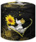 Xoenoiee Elephant Sunflower Print Pressure Cooker Cover for 6 Litre Kitchen Appliance Dust Cover with Pockets for Rice Cooker Air Fryer Slow Cooker