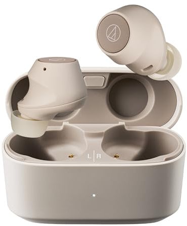 Audio-Technica ATH-CKS30TW+ Cuffie wireless (Beige)