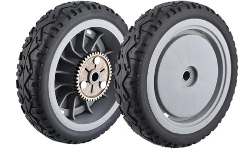 Ruota posteriore per tosaerba da 8 pollici per Toro Super Recycler 107-3709 20381 20384 20383 21381 Tosaerba, 2 pezzi