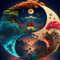 MOGTAA Yin Yang Diamond Painting Erwachsene, 5D Landschaft Diamant Painting Bilder Erwachsene Anfänger, DIY Diamond Art Diamant Malerei Bilder für Home Wand Dekor 30x30cm