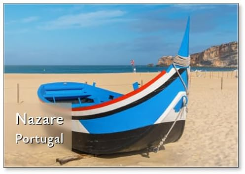 Kühlschrankmagnet Fischerboot Nazare Portugal