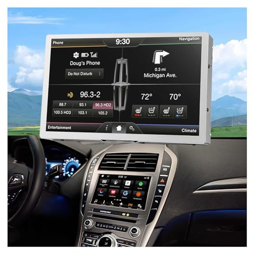 AYWM 8 Zoll Sync 3 Radio Navigation Touchscreen Display für Ford Lincoln 2016-2020 GL3T-18B955-SB