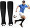 Bencailor Fußball Stutzen Fußball Sleeve für Herren Damen Fußballsocken mit Steg Stegstrümpfe Erwachsene Sport(Schwarz)