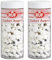 RUF Zucker-Augen, essbare Deko-Augen zum Verzieren von Cookies, Muffins, Cupcakes & Törtchen, für Halloween, Weihnachten & Kinder-Geburtstage, 1 x 75g (Packung mit 2)