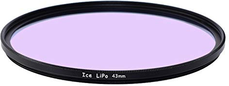 ICE LiPo Didymium Filter Broadband Light Pollution Reduction for Night Sky/Star Optical Glass (43mm)