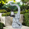 Elephant Gifts for Women Elephant Ornament Animal Solar Garden Statues Garden Decoration Solar Light for Patio, Balcony, Yard, Lawn, Mum