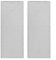 2 filtros de aluminio para campana extractora de repuesto para modelos Nutone NSPM250, PM250, PM390 para S99010370, 99010370, AP5950107