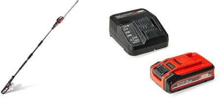 Einhell Professional Taille-haie télescopique sans Fil GP-HH 18/50 Li BL Power X-Change (18V, Longueur Coupe 50cm, Denture 25mm, Moteur sans Charbon, 8 Positions) avec Batterie 4,0Ah Plus et Chargeur