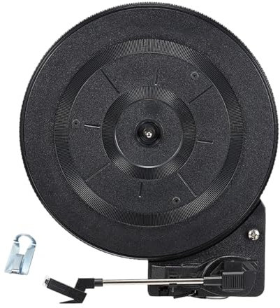 MotiveTech Tocadiscos de Vinilo, Tocadiscos de Repuesto para Antiguos con transmisión por Correa