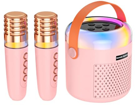 Karaoke Per Bambini Altoparlante Da Viaggio Con LED, Musicale E Cassa