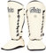 Fairtex Twister - Empeine y espinilleras Desmontables - Blanco - Talla S