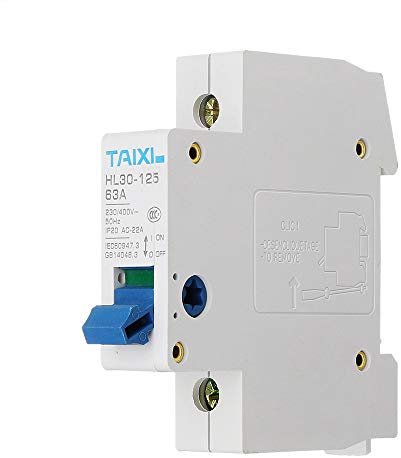 TuToy Taixi® Hl30-63 2P 63A 230V Interruttore Magnetotermico Mcb Corrente Continua C Curva Di Sezionamento