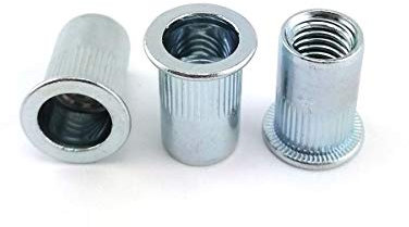 20x Dado a Rivetto con Flangia Piatta M5