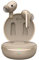 LG Electronics Tone Free FP9E | True Wireless Bluetooth Kopfhörer | aktive Geräuschunterdrückung | Plug & Wireless | Antibakterielle Funktion, TONE-FP9E.CEUFLLK, Gold