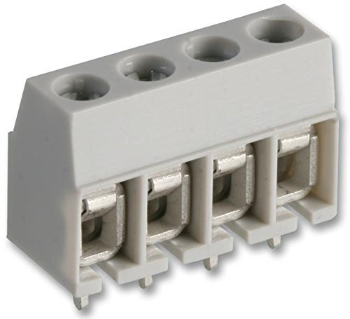 CTB1500/4 Klemmleiste, 5 mm, 4-Wege, Draht-zu-Platine-Klemmleisten, 1 Stück