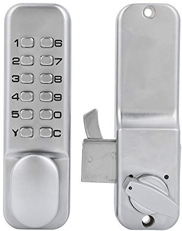 Serrure De Porte Coulissante En Verre Serrures Et Accessoires Serrure À Combinaison Mécanique 1‑11 Chiffres Porte Coulissante Accès Sans Clé Pour Cuisine Bureau Balcon