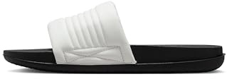 NIKE Herren OFFCOURT Adjust Slide Sneaker, Summit White/Summit White-Black, 49.5 EU