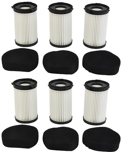 Kit di 6 filtri in Spugna di Ricambio compatibili con per Galaxy GL6255 DCG BS3070, Filtro per aspirapolvere e Filtro in Schiuma
