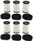 Kit di 6 filtri in Spugna di Ricambio compatibili con per Galaxy GL6255 DCG BS3070, Filtro per aspirapolvere e Filtro in Schiuma