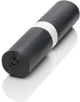 Blanc HYGIENIC Müllbeutel 7 Liter Grau 2.000 Stück 310 × 370 mm | 2.000 graue Müllbeutel, 7 Liter, 310 × 370 mm, für kleine Abfalleimer, Bad, Büro & Kosmetikeimer