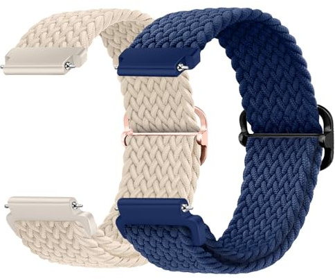 MaEiol 22mm Nylon Geflochtenes Armband für Xiaomi Watch S4/S4 Sport/Xiaomi Redmi Watch 5 Active/5 Lite, Armband Verstellbares Armbänder für Amazfit Balance 2/Balance/Amazfit Bip 6/Bip 5 Unity