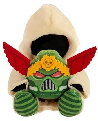 TOMY Warhammer 40.000 Plüschtiere zum Sammeln, Beobachter im Dunkeln, offizielles Lizenzprodukt, niedliche Plüschtiere des klassischen Warhammers, 40.000 Miniaturen, 16,5 cm