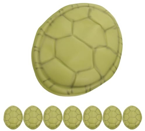 Holibanna 8pièces Accessoires De Costume Halloween Coquille De Tortue Décorations De Cosplay Pour Fête Et Performance