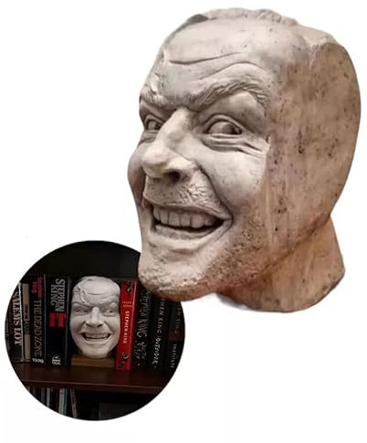 Genérico Stephen King The Shining Dekorativer Buchständer hält Bücher The Glow